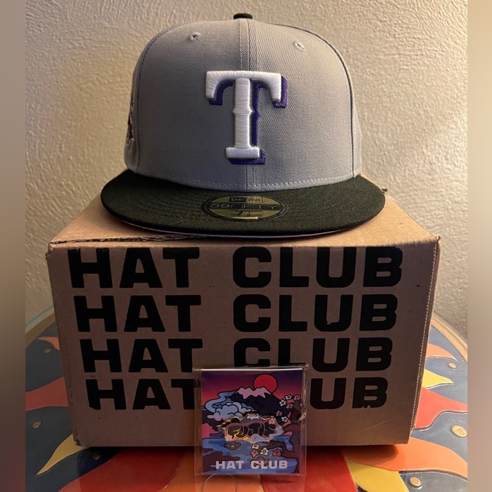 Hat Club New Era 59Fifty Fuji Texas Rangers 1995 All Star Game Patch Hat - 7 1/8